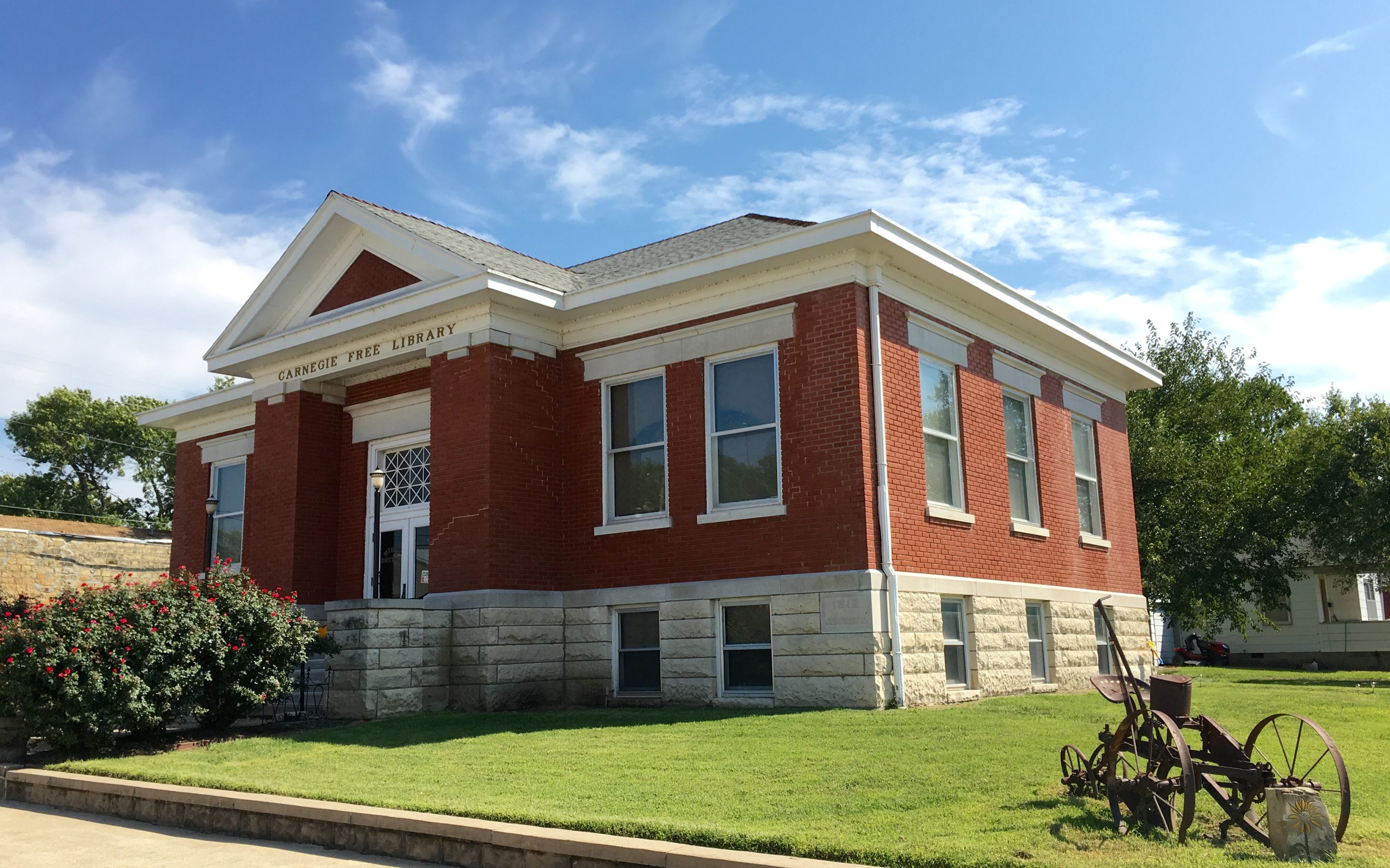 Carnegie Gift to Burlington Library