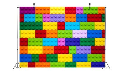 Photo Backdrop Lego Brick