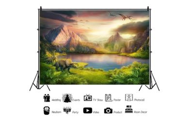 Photo Backdrop Dinosaur Theme
