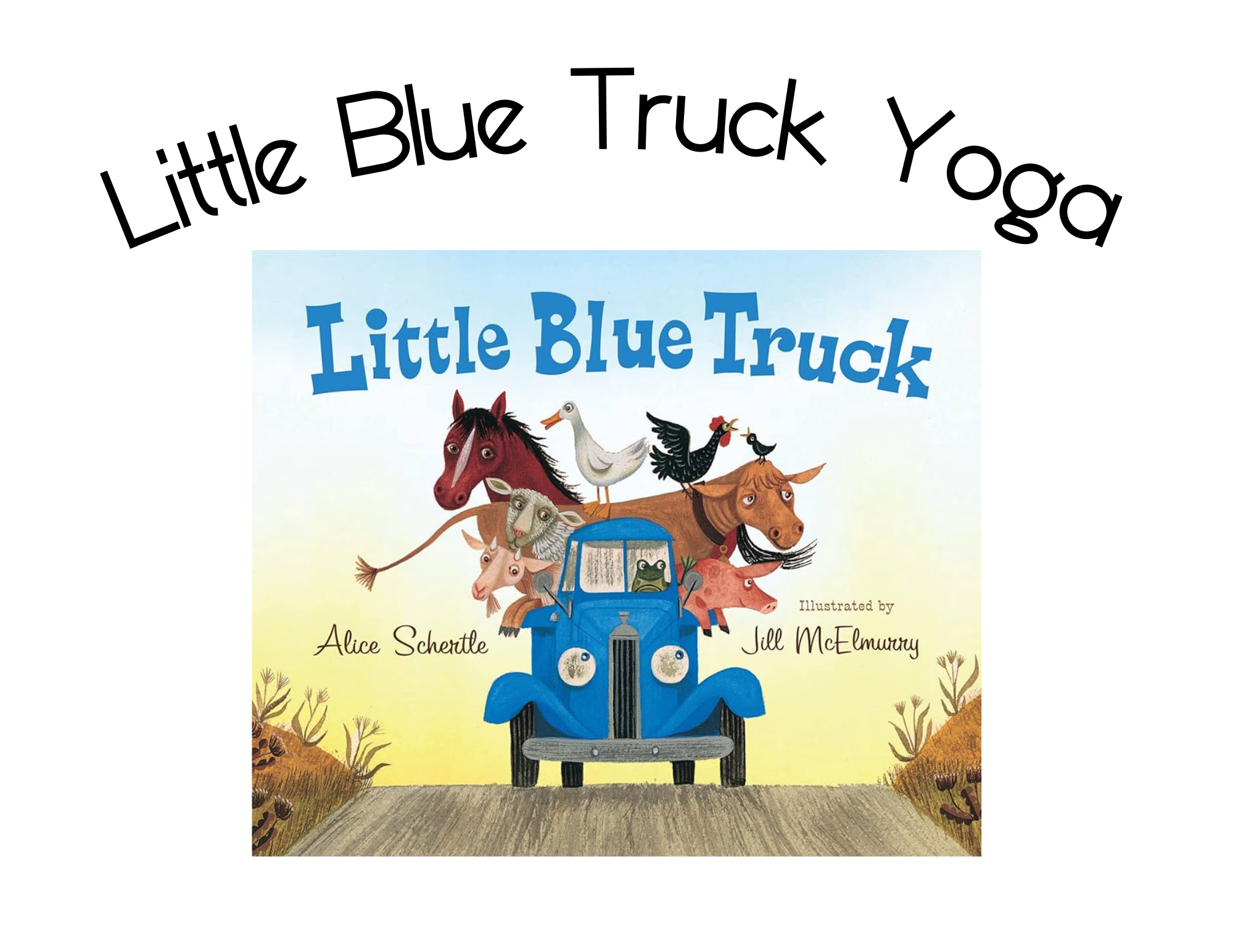 Cover of the book Little Blue Truck by Alice Schertle.